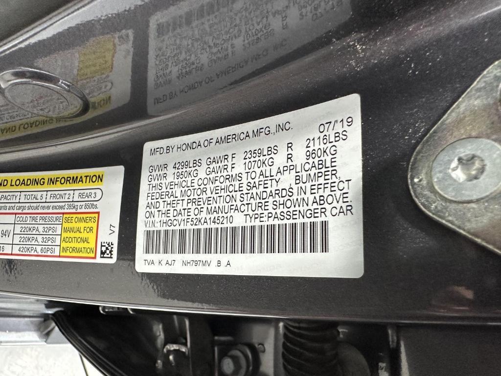 used 2019 Honda Accord car, priced at $18,795