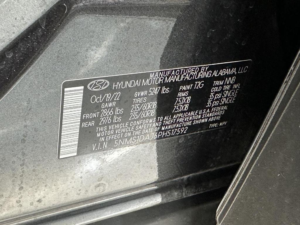 used 2023 Hyundai Santa Fe car, priced at $23,795