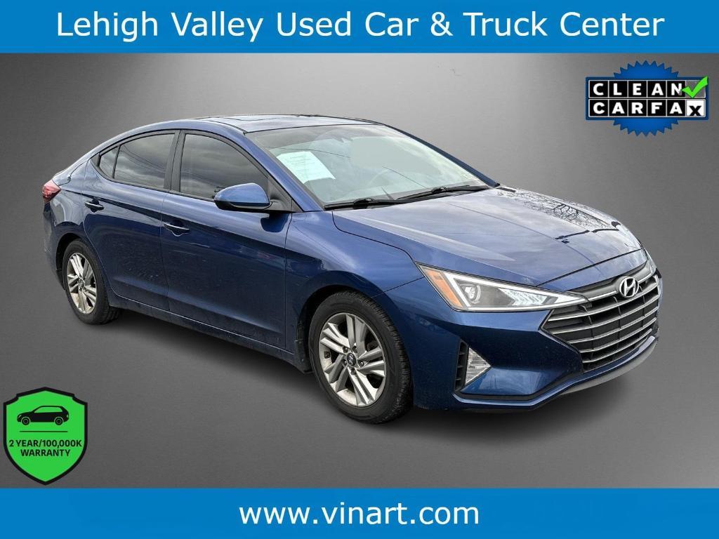 used 2019 Hyundai Elantra car, priced at $13,495