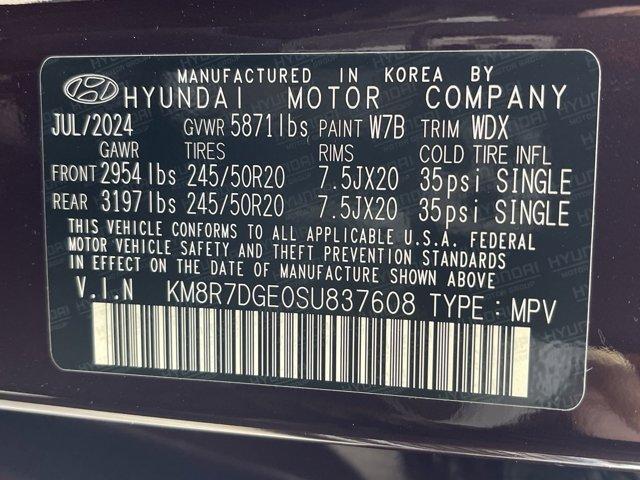 new 2025 Hyundai Palisade car, priced at $54,920