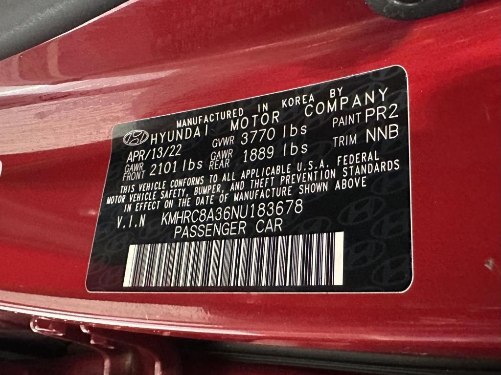 used 2022 Hyundai Venue car, priced at $17,995
