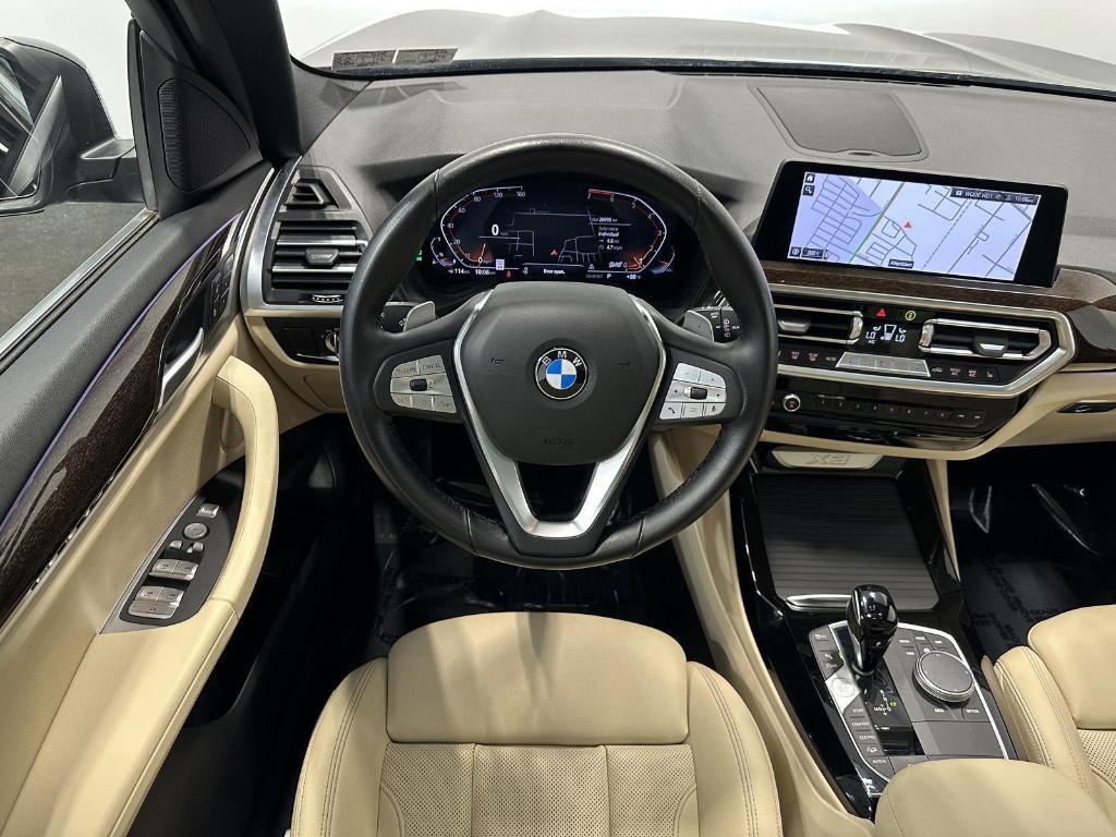 used 2022 BMW X3 car, priced at $35,995