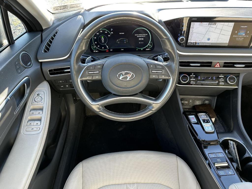 used 2023 Hyundai Sonata Hybrid car, priced at $24,995
