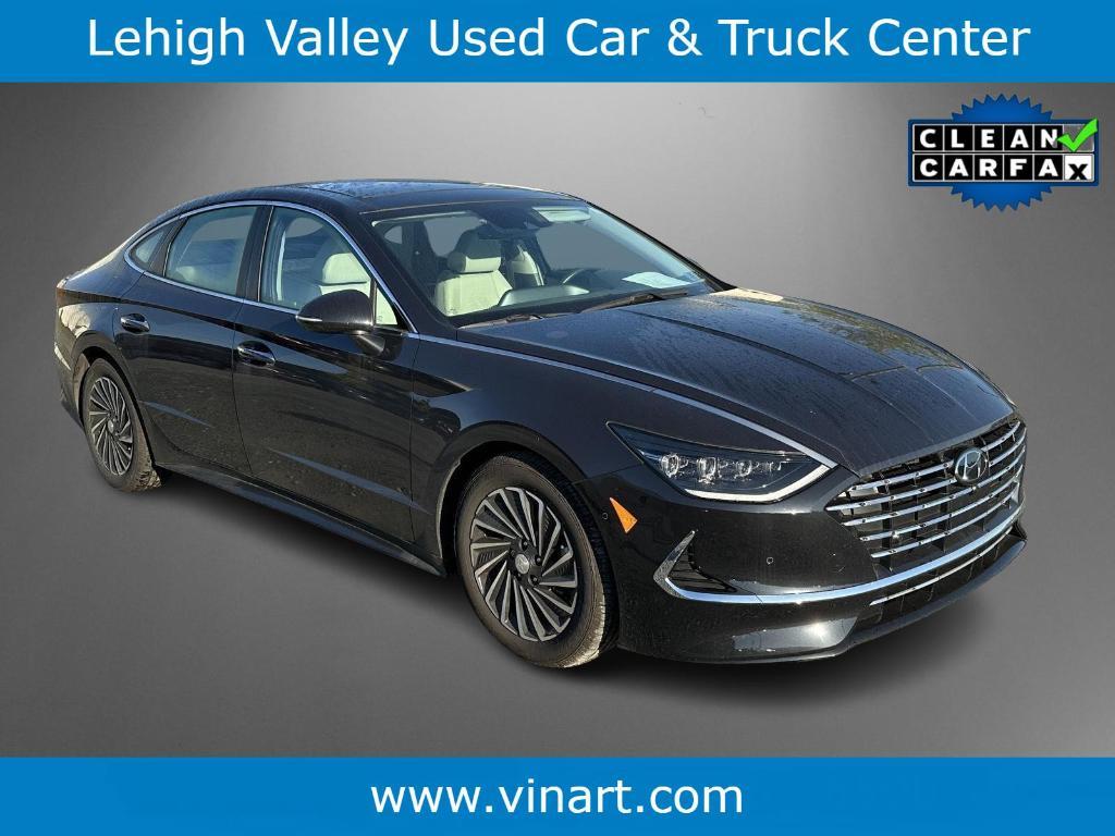 used 2023 Hyundai Sonata Hybrid car, priced at $24,995