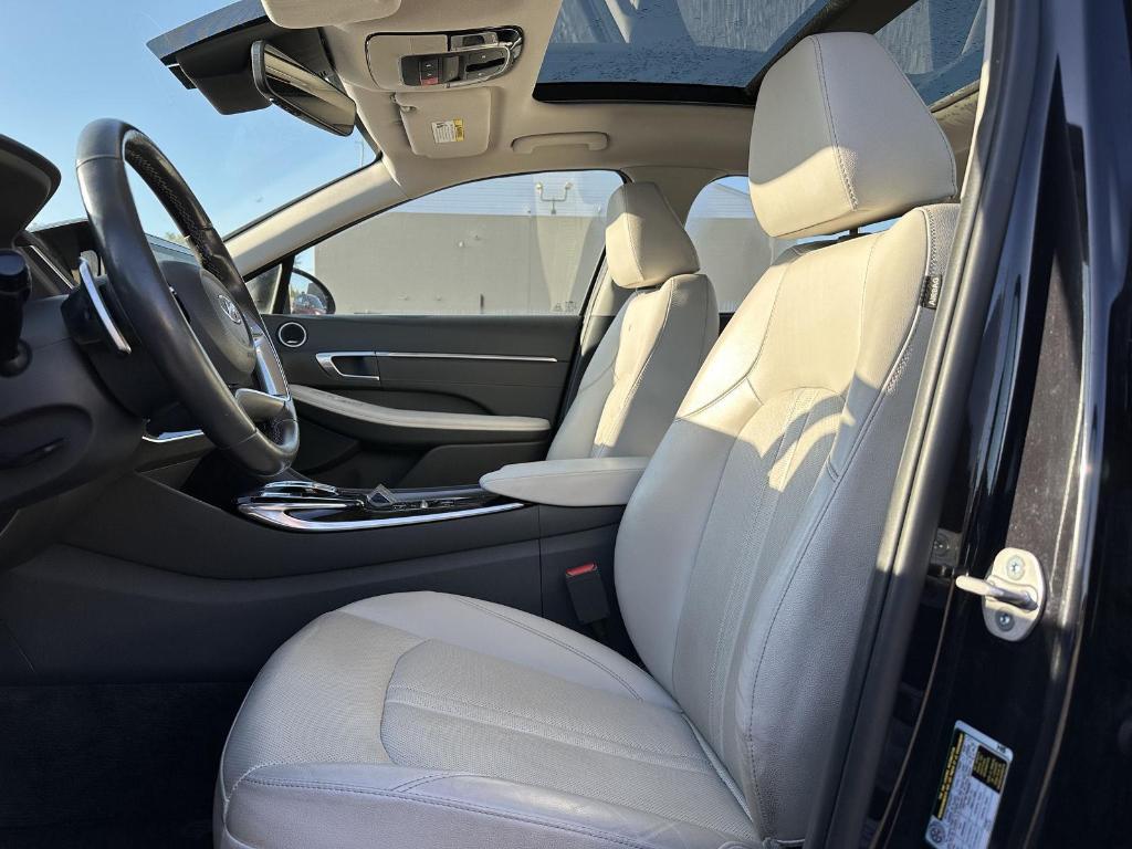 used 2023 Hyundai Sonata Hybrid car, priced at $24,995