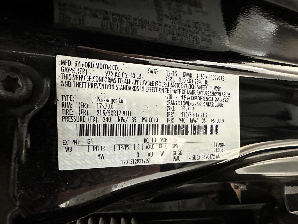 used 2016 Ford Focus car, priced at $9,995