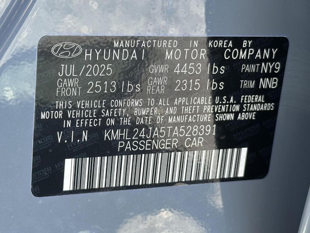 new 2026 Hyundai Sonata car, priced at $27,553