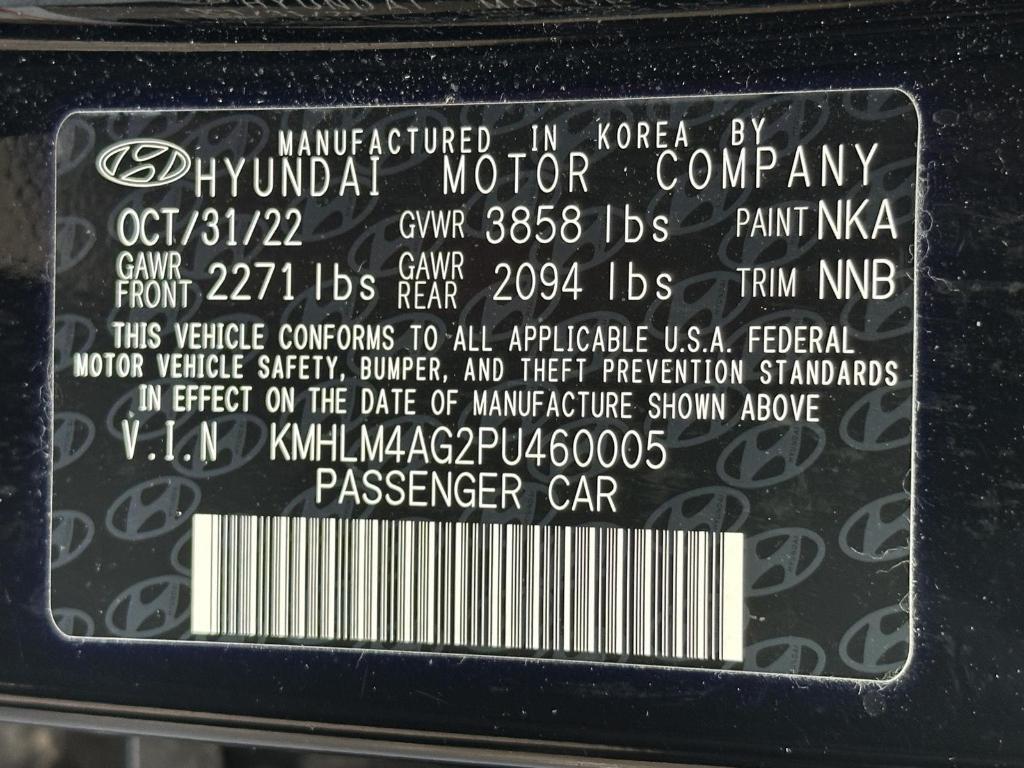 used 2023 Hyundai Elantra car, priced at $20,795