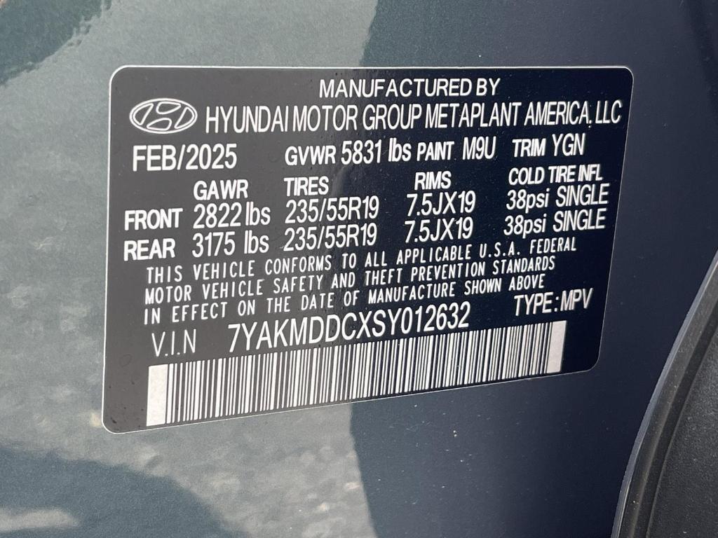 new 2025 Hyundai IONIQ 5 car, priced at $52,064