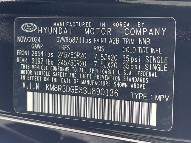 new 2025 Hyundai Palisade car, priced at $46,800