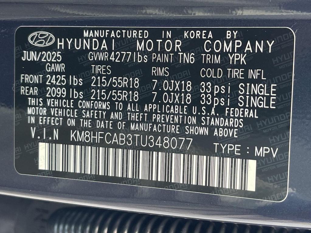 new 2026 Hyundai Kona car, priced at $29,484