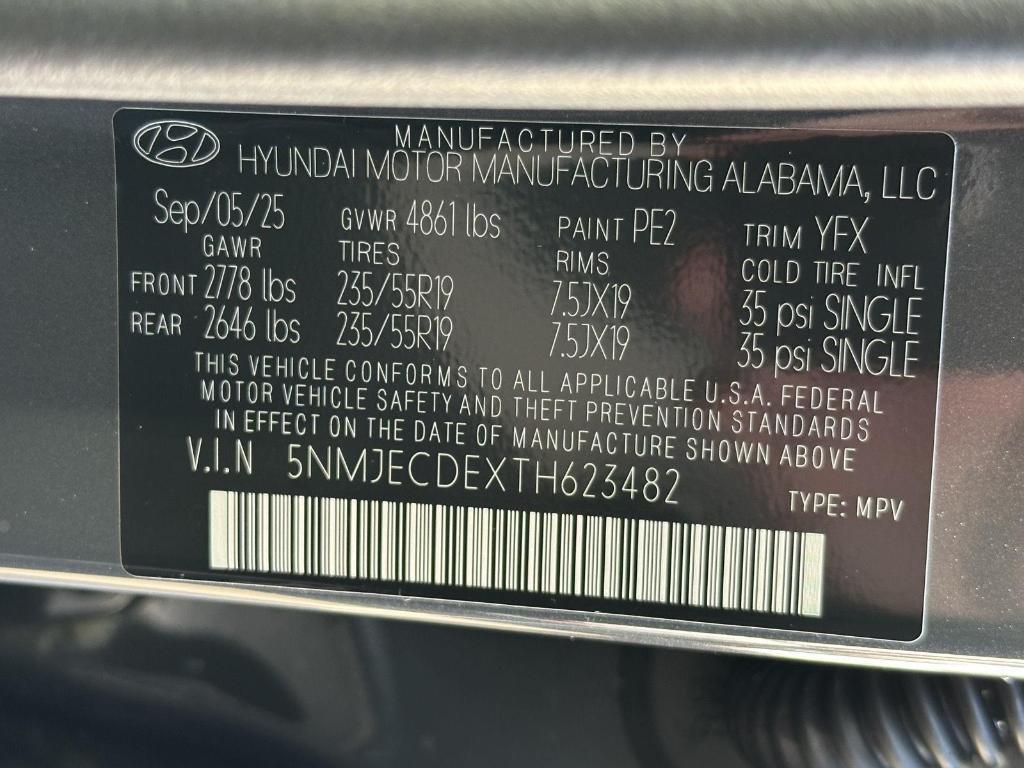 new 2026 Hyundai Tucson car, priced at $43,335