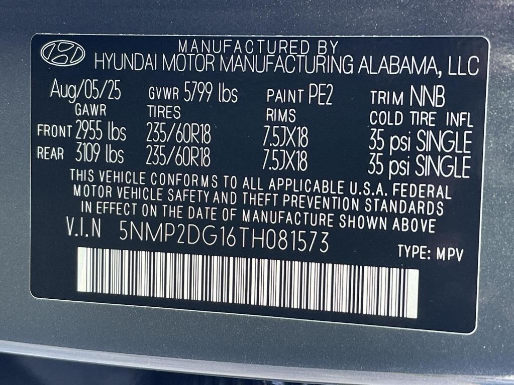 new 2026 Hyundai SANTA FE HEV car, priced at $41,851