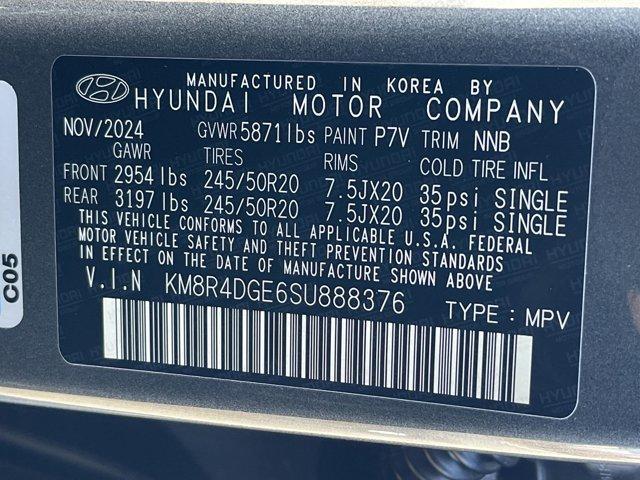 new 2025 Hyundai Palisade car, priced at $48,994