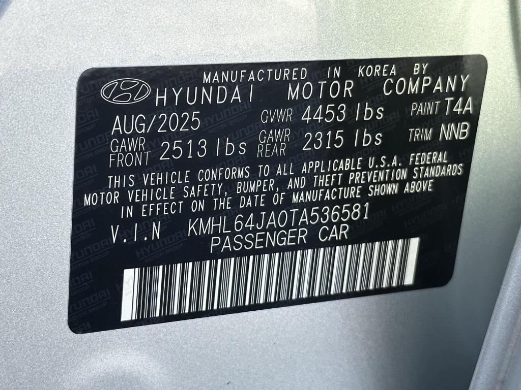 new 2026 Hyundai Sonata car, priced at $29,719