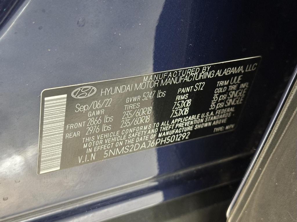 used 2023 Hyundai Santa Fe car, priced at $25,995