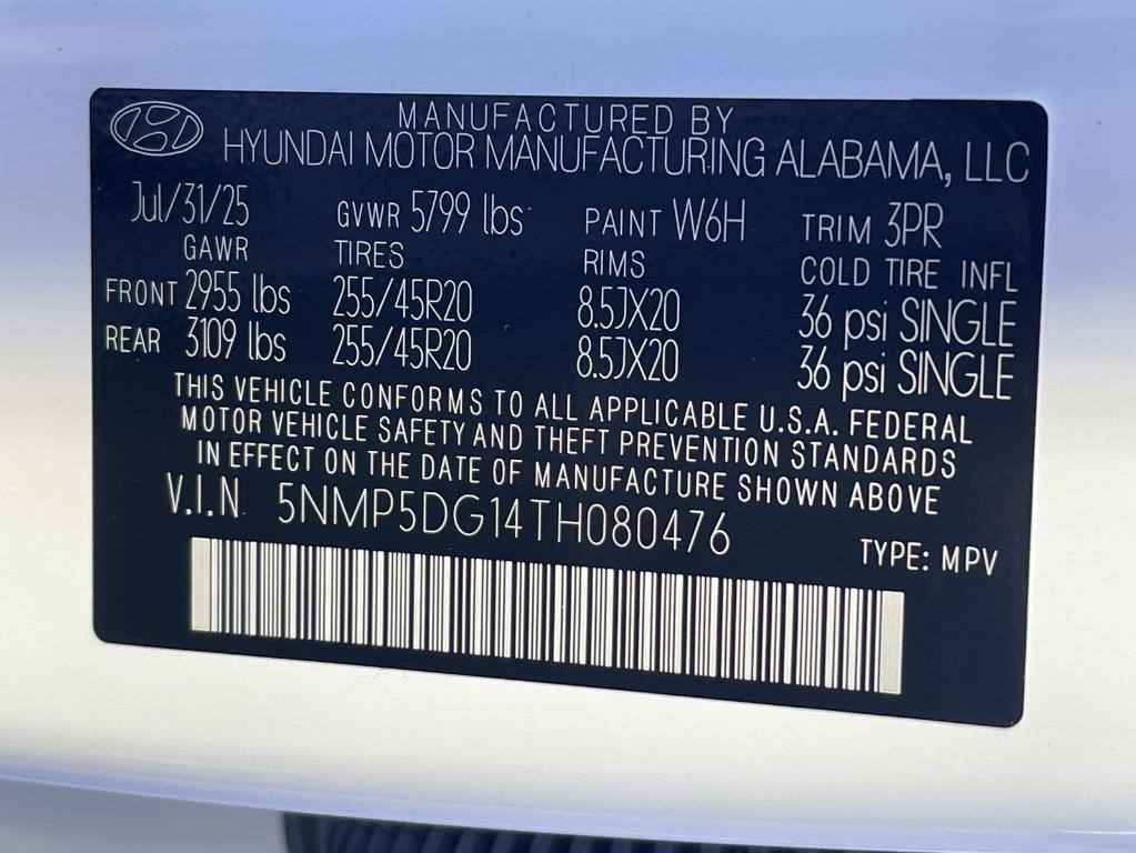 new 2026 Hyundai SANTA FE HEV car, priced at $52,156