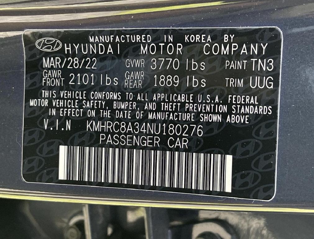 used 2022 Hyundai Venue car, priced at $20,995