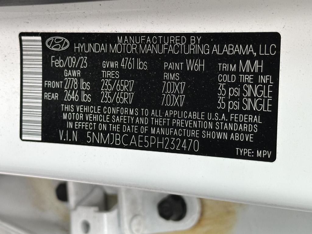 used 2023 Hyundai Tucson car, priced at $24,495