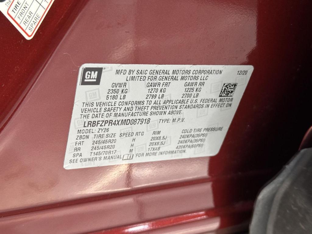 used 2021 Buick Envision car, priced at $26,795