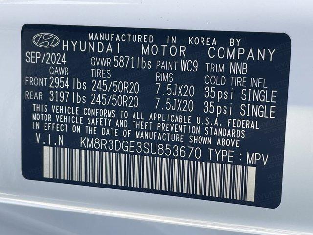 new 2025 Hyundai Palisade car, priced at $47,345