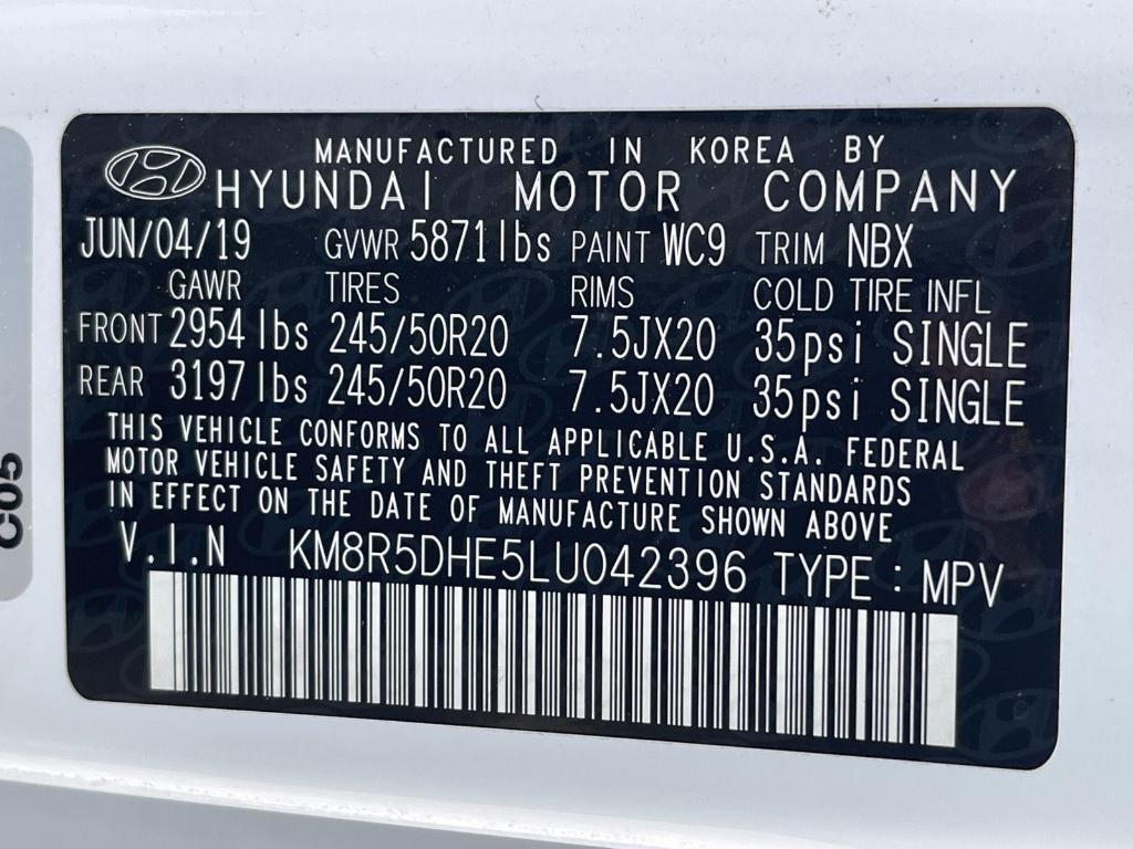 used 2020 Hyundai Palisade car, priced at $24,495