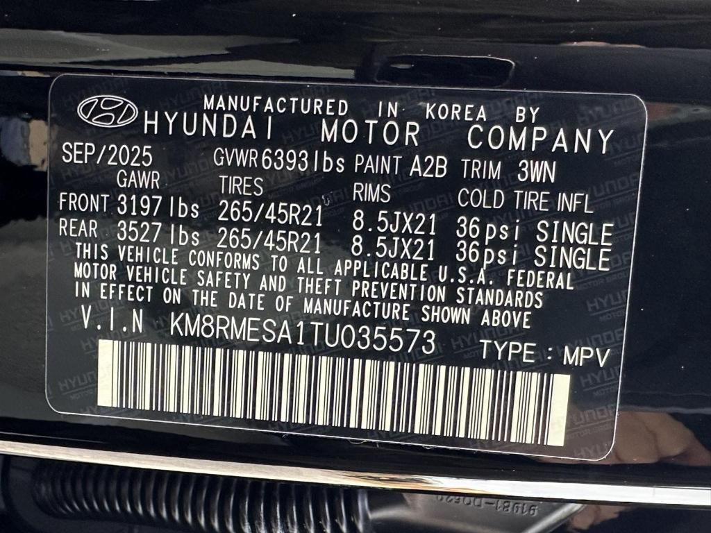 new 2026 Hyundai Palisade Hybrid car, priced at $59,799