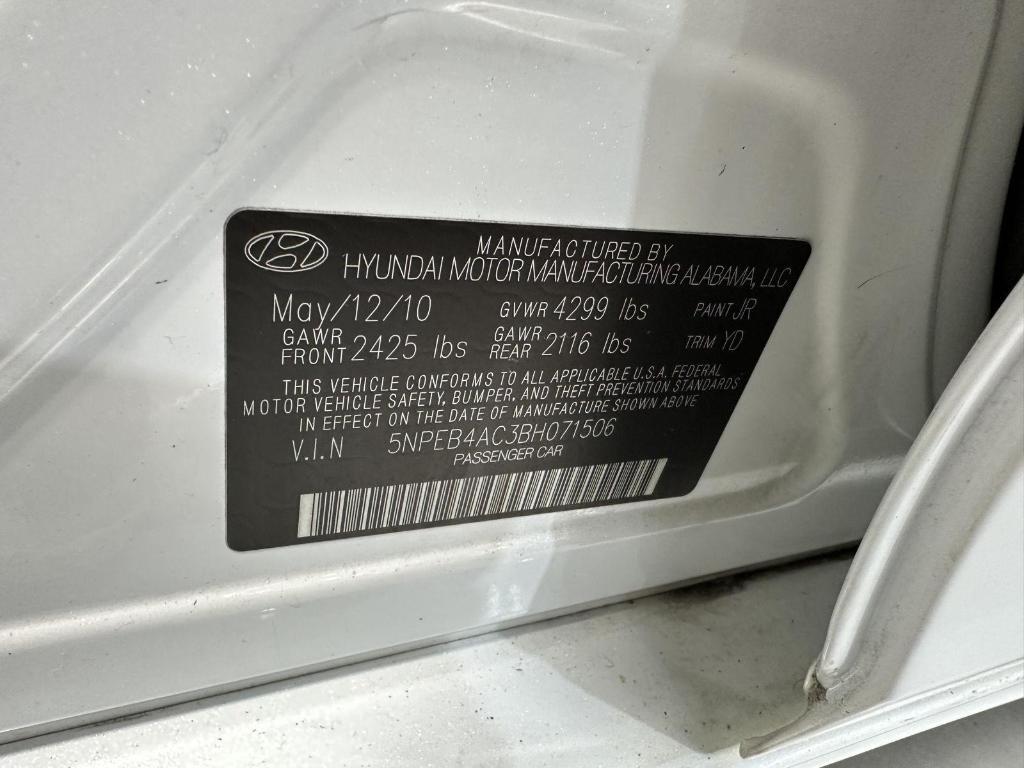 used 2011 Hyundai Sonata car, priced at $6,695