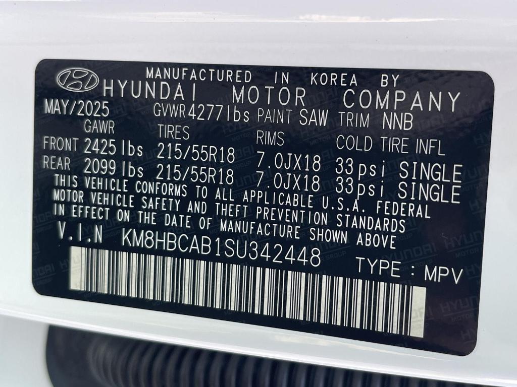 new 2025 Hyundai Kona car, priced at $28,081