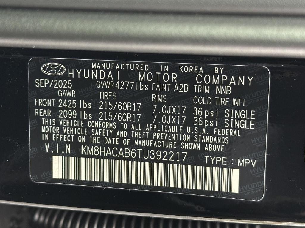 new 2026 Hyundai Kona car, priced at $28,588