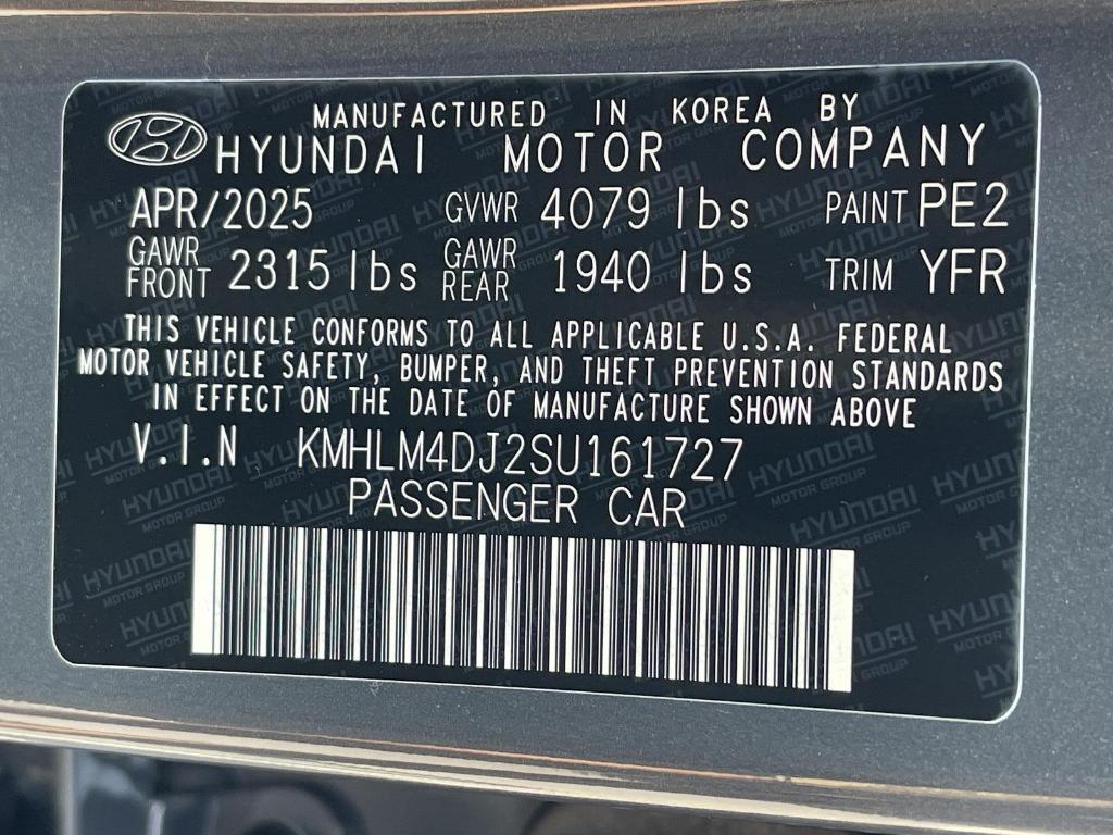 new 2025 Hyundai ELANTRA HEV car, priced at $26,697