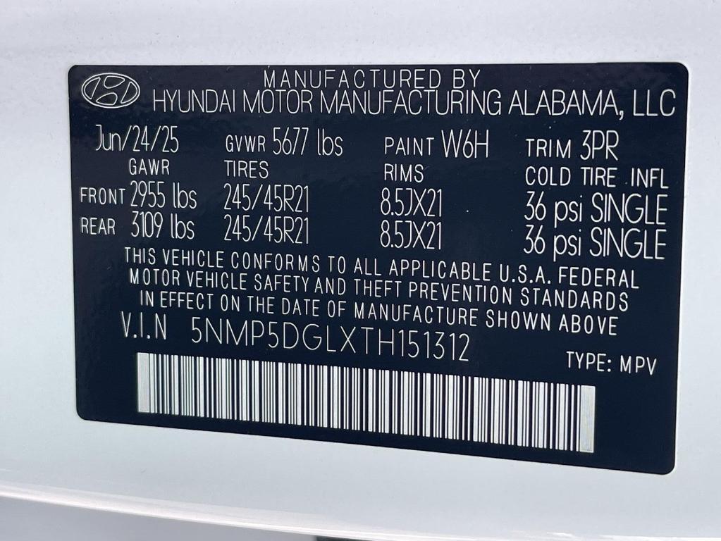 new 2026 Hyundai Santa Fe car, priced at $50,583