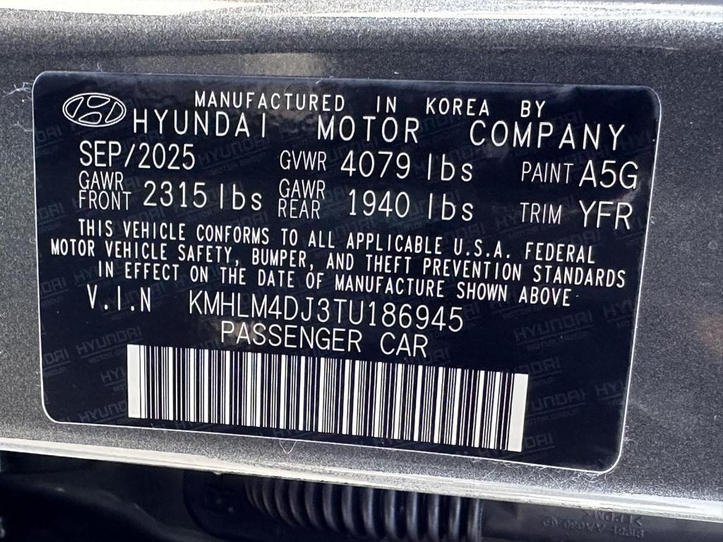 new 2026 Hyundai ELANTRA HEV car, priced at $28,716