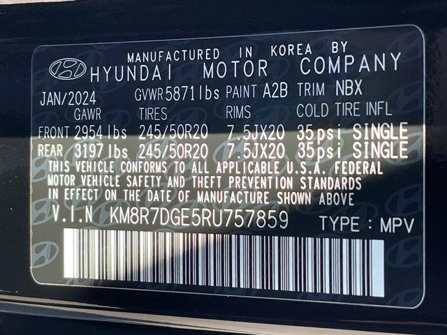 new 2024 Hyundai Palisade car, priced at $54,644