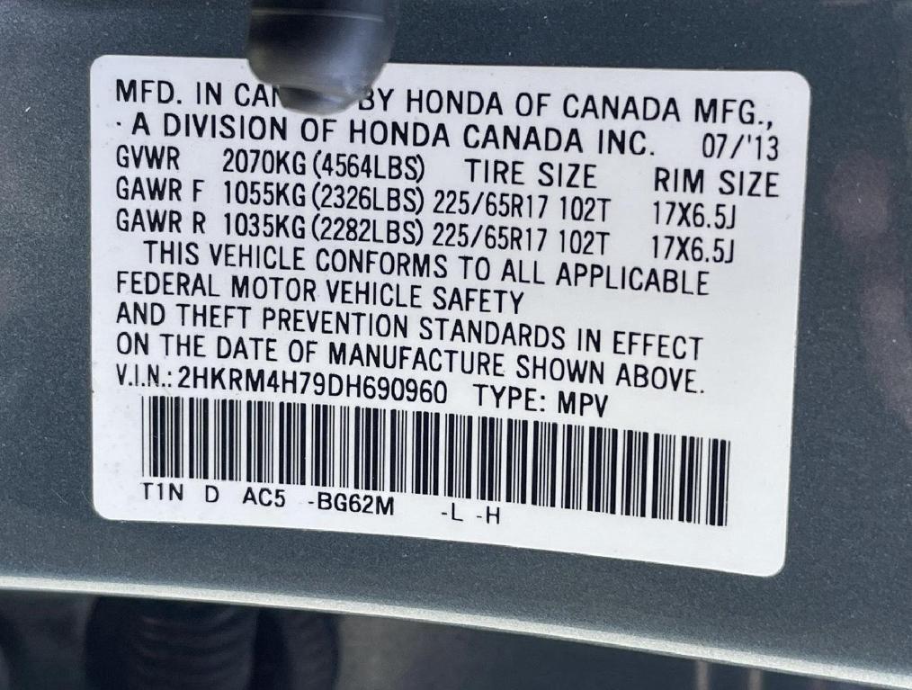 used 2013 Honda CR-V car, priced at $12,995