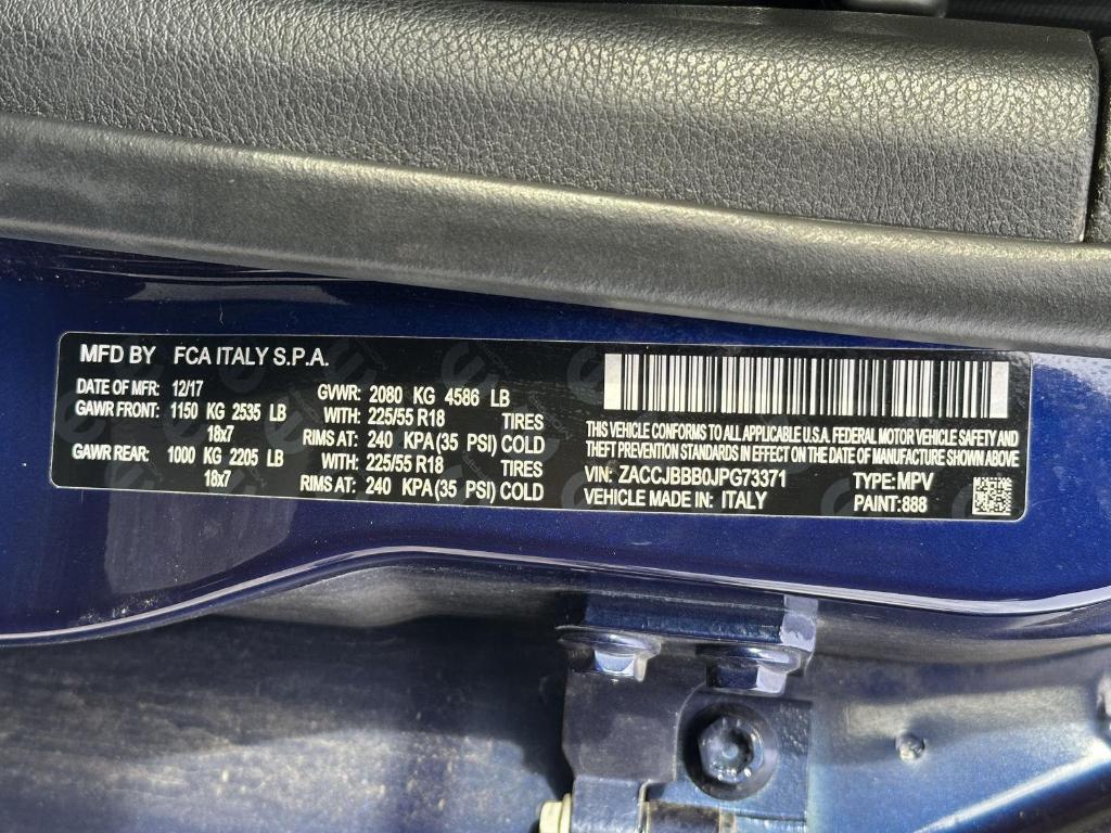 used 2018 Jeep Renegade car, priced at $13,995