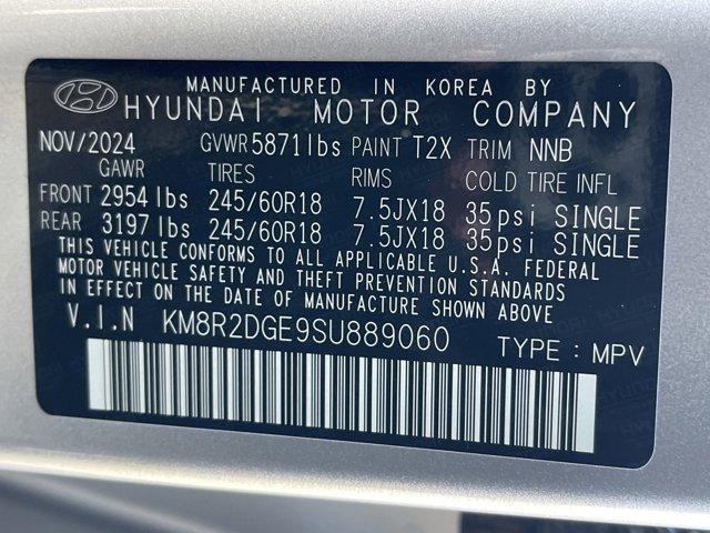 new 2025 Hyundai Palisade car, priced at $43,640