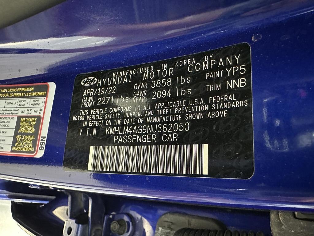 used 2022 Hyundai Elantra car, priced at $18,995