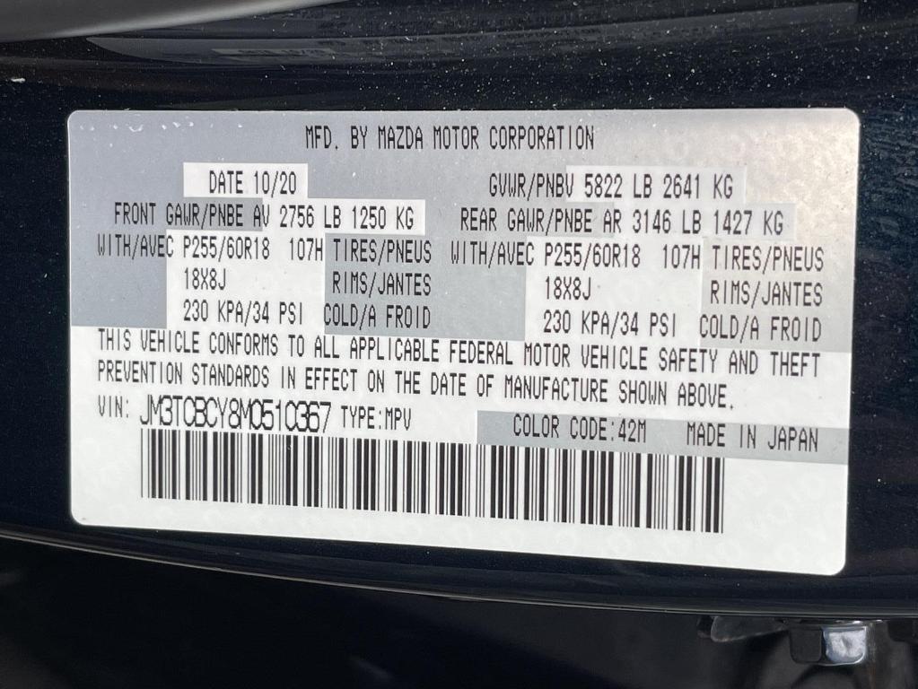 used 2021 Mazda CX-9 car, priced at $25,995