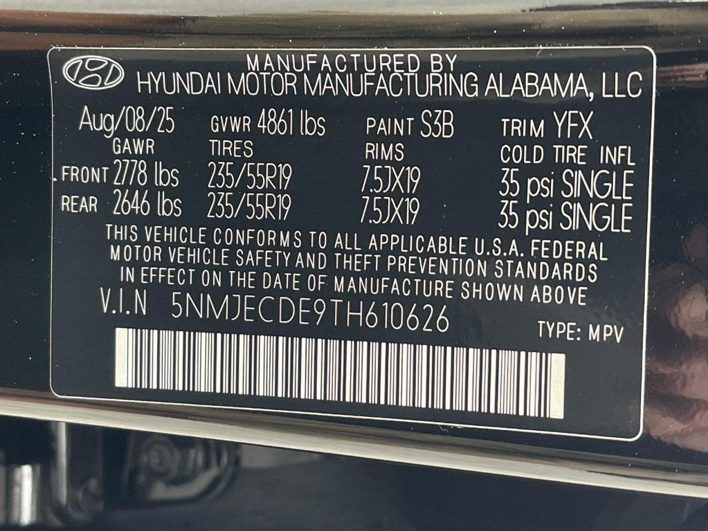 new 2026 Hyundai Tucson car, priced at $43,260