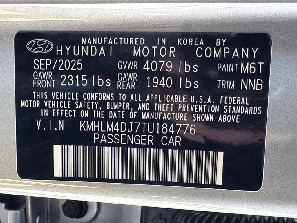 new 2026 Hyundai ELANTRA HEV car, priced at $26,792