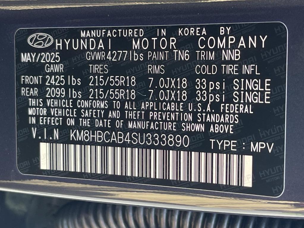 new 2025 Hyundai Kona car, priced at $28,764