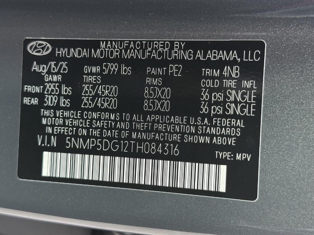 new 2026 Hyundai SANTA FE HEV car, priced at $52,281