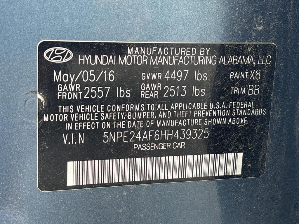 used 2017 Hyundai Sonata car, priced at $11,995