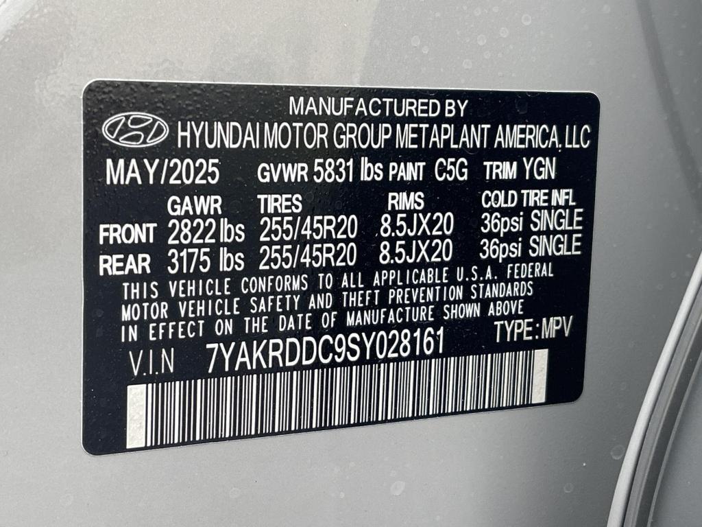 new 2025 Hyundai IONIQ 5 car, priced at $60,866