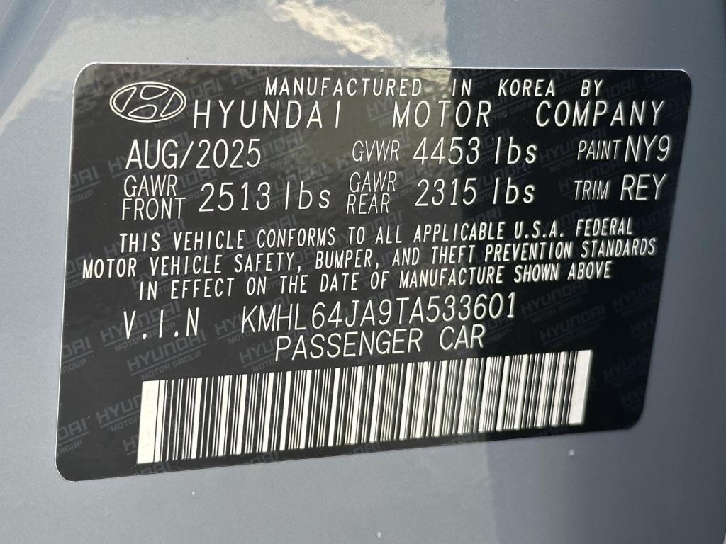 new 2026 Hyundai Sonata car, priced at $29,138