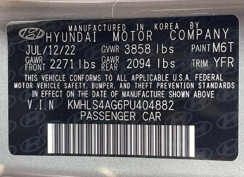 used 2023 Hyundai Elantra car, priced at $20,995