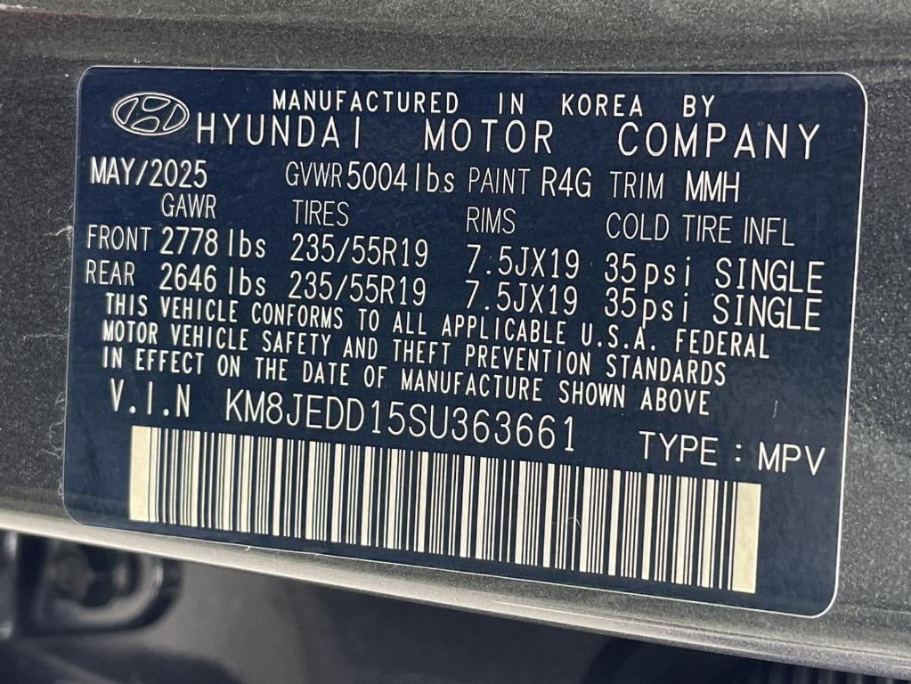 new 2025 Hyundai TUCSON Hybrid car, priced at $43,049