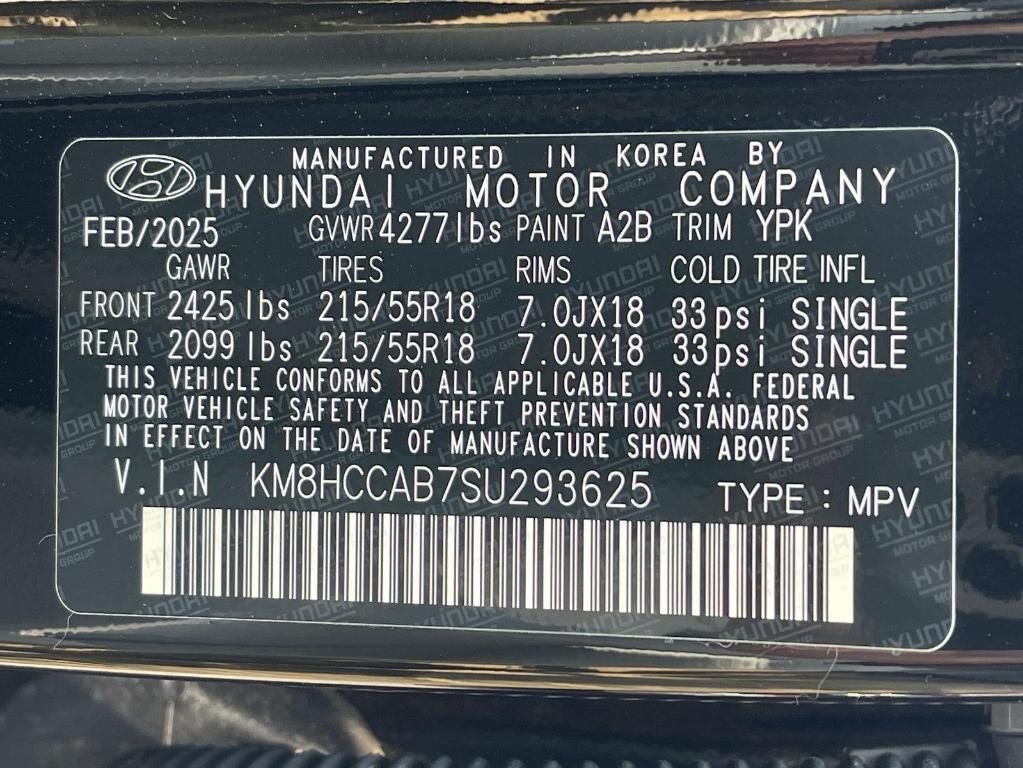 new 2025 Hyundai Kona car, priced at $31,036
