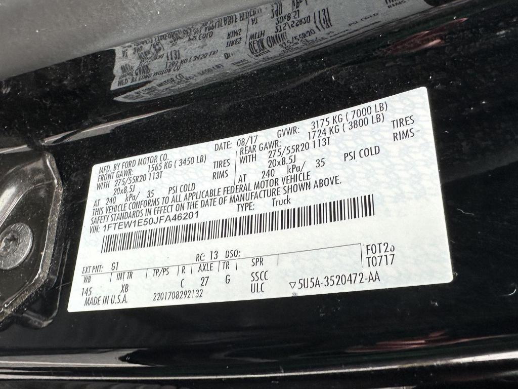 used 2018 Ford F-150 car, priced at $23,595